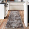 Abstract Modern Washable Rug Non-Slip Low Pile Rug for Hallway/Living Room Soft Carpets Stain Resistant Floor Mat - 2 of 4