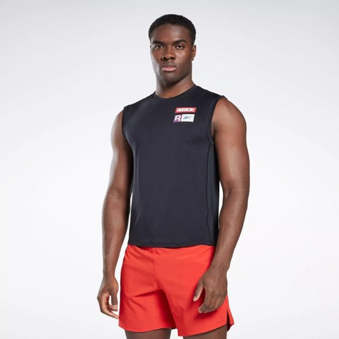 Reebok Activchill Sleeveless T-shirt Mens Athletic Tops Black Target