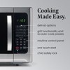 Farberware Professional 1.2 Cu.Ft. Microwave and Grill Oven, 1100 Watt, Stainless Steel - image 4 of 4