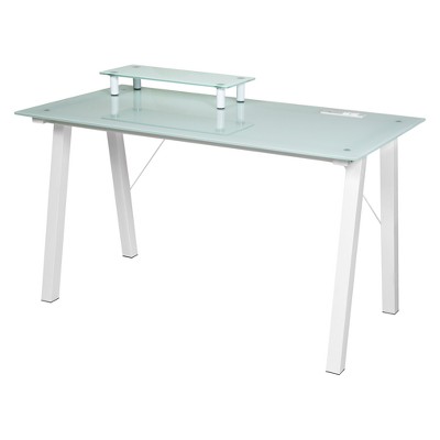 target glass desk