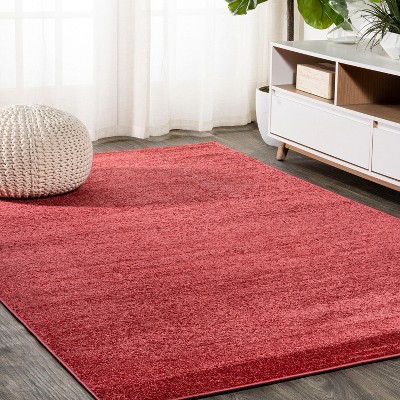 Haze Solid Low-Pile Indoor Area Rug - JONATHAN Y