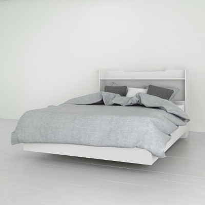 2pc Full Snooze Bedroom Set White - Nexera