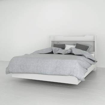 2pc Snooze Bedroom Set White - Nexera