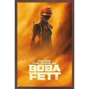 Trends International Star Wars: The Book of Boba Fett - Fennec Sandstorm Framed Wall Poster Prints - 1 of 4