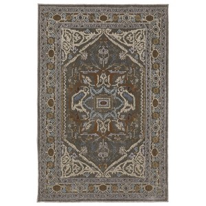 Oriental Weavers Ellington ELL05 Grey/ Multi Indoor Area Rug - 3'10" x 5'5" - 1 of 4