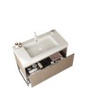 Versatile Bathroom Vanity with Sink: Elevate Your Space with Clean Lines and Contemporary Style in Any Finish - 3 of 4