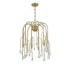 Savoy House Anholt 6 - Light Chandelier in  Noble Brass - 2 of 3