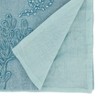 Saro Lifestyle Seashore Stonewashed Detail Table Runner, Blue, 16"x72" - 2 of 3