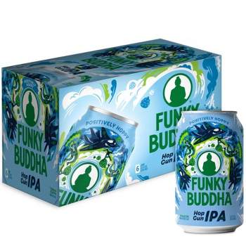 Funky Buddha Hop Gun IPA Beer - 6pk/12 fl oz Cans