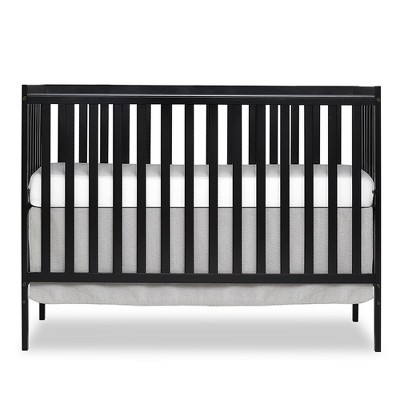 5-In-1 Convertible Crib With 3 Position Mattress Height Settings Converts From Crib To Toddler Bed Full Size Bed For Kids Teens Bedroom