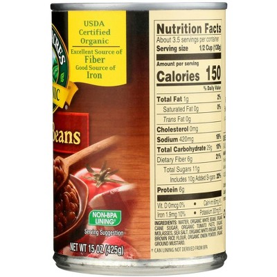 Walnut Acres Organic Baked Beans Case Of 12/15 Oz Target