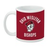 Ohio Wesleyan University Battling Bishops Logo Ceramic Coffee Mug Novelty Gift Mugs for Coffee Tea and Hot Drinks 11oz White - 3 of 4