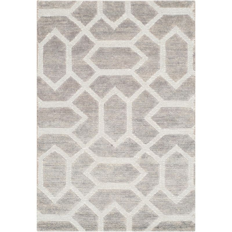 Santa Fe STF531 Hand Knotted Area Rug  - Safavieh, 1 of 2