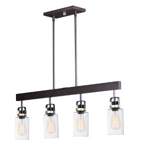 Maxim Lighting Magnolia 4 - Light Island Pendant Light in  Bronze/Gold - 1 of 4