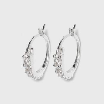 NurmWung Three Prong Setting Cubic Zircon Stud Earrings For Women  Fashionable Party Jewelry With Claw Peter Pan Hook Clip From Houyiliu,  $12.09