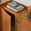 Walnut-colored Sideboard, Buffet Cabinet with Storage - 4 of 4