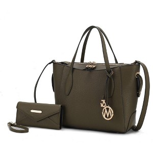 MKF Collection Bruna Vegan Leather Women’s Tote Bag with Wallet by Mia K - 1 of 4