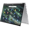 ASUS Chromebook Flip C436 2-in-1 Laptop, 14 Inch Touchscreen FHD NanoEdge, Intel Core i3-10110U 2.10 GHz, 8GB LPDDR3 128GB PCIe SSD, Fingerprint, Backlit Keyboard, Wi-Fi 6, Chrome OS, Magnesium-Alloy, Transparent Silver, C436FA-DS388T - image 4 of 4