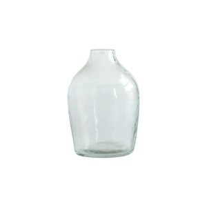 Slickblue Handcrafted Hammered Glass Bud Vase, Available in Multiple Color & Size Options, Ideal for Flower Display - 1 of 4