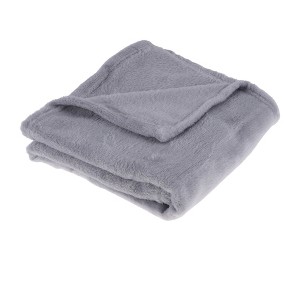 Unique Bargains Blanket Simple Coral Fleece 39"x28" - 1 of 4