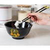 Surreal Entertainment The Karate Kid Cobra Kai and Miyagi-Do 18-Ounce Ramen Bowl with Chopsticks Set for 2 - 2 of 4