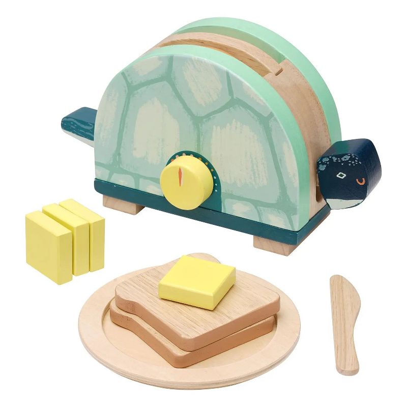 Manhattan Toy Toasty Turtle Toddler & Kids Pretend Play Cooking Toy Set, 2 of 12