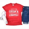Simply Sage Market Hot Cocoa and Christmas Lights Garment Dyed Tee - 3 of 4