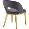 Meridian Furniture,Roberto Velvet Dining Chair - 2 of 4