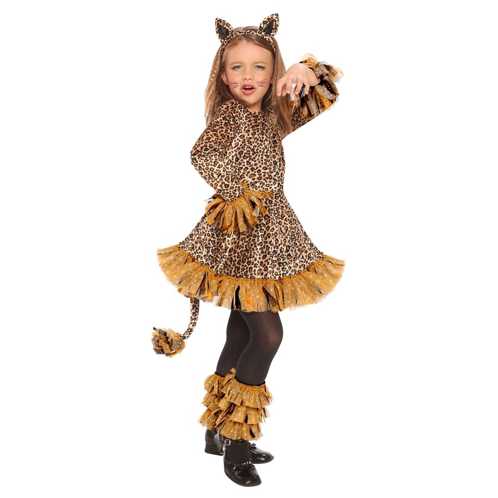 EAN 4894430001456 product image for Halloween Girls' Leopard Costume S(4-6), Girl's, Size: Small, Brown | upcitemdb.com