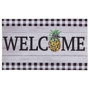 The Lakeside Collection Hello Summer Porch Decor - Farmhouse Door Mat - 1 of 4