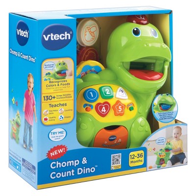 vtech chomp and count dino