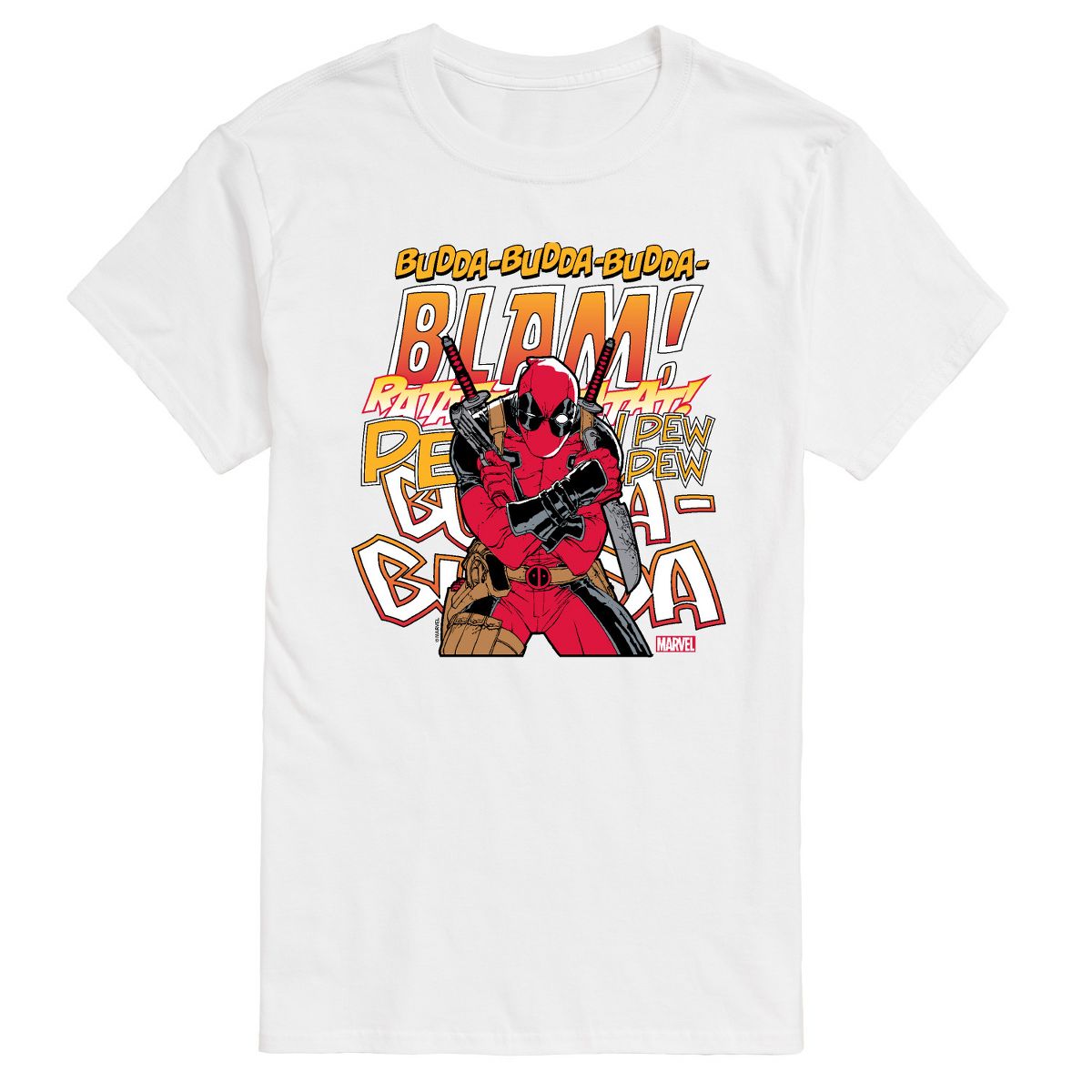 Men's - Marvel - Deadpool Blam Short Sleeve Graphic T-Shirt - thumbnail 6