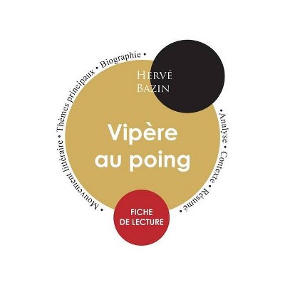 Fiche de lecture Vipère au poing (Étude intégrale) - by  Hervé Bazin (Paperback)