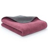 Arus Double Face Reversible Cotton Blend Luxury Throw Blanket - 2 of 4