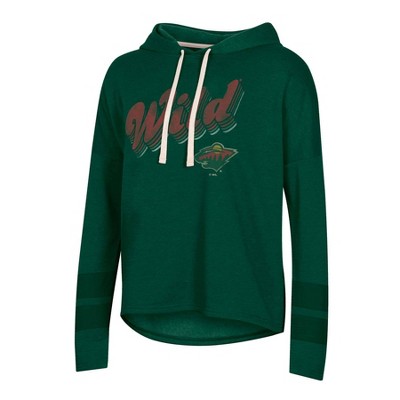  NHL Minnesota Wild Women's Center Ice Fleece Hoodie - S 