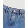 Mocamel Girls Y2K Cut Out Ripped Baggy Straight Leg Denim Jeans - 3 of 4