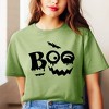 Simply Sage Market Women's Boo Face Short Sleeve Graphic Tee - 2 of 4