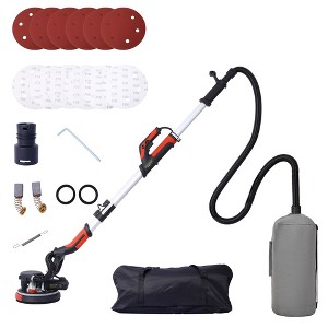 Drywall Sander, 6.5A 780W Electric Drywall Sander With Variable Speed 900-1800RPM LED Light, Vacuum Dust Collection Wall Sander With Foldable Handle - 1 of 4