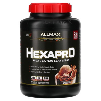 ALLMAX Hexapro™, High-Protein Lean Meal, Chocolate, 5 lbs (2.27 kg)