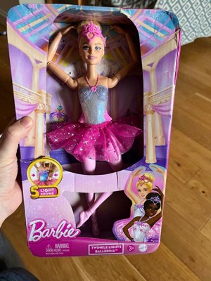 Barbie Dreamtopia Twinkle Lights Ballerina Doll, Blonde With Light-Up  Feature, Tiara And Tutu