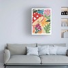 Trademark Fine Art - Madelen Klingeroth Wild Garden 3 Canvas Art - 2 of 4
