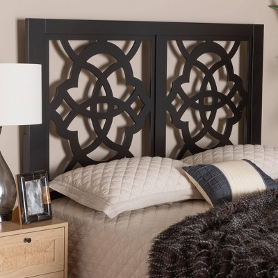 Baxton Studio Glaucia Wood Headboard