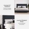 RealRooms Evie Upholstered Wingback Bed - 4 of 4
