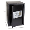 Fleming Supply Extra-Large Wall-Mountable Digital Safe – 1.7 Cubic Feet - image 3 of 4