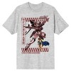 Gundam Anime Cartoon Character Men's Grey Tee Shirt, Sizes S-3XL - image 2 of 2