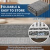 Area Rugs for Living Room Modern Bordered Rug Farmhouse Geometric Bedroom Rugs Low Pile Non Shedding Carpet - 4 of 4