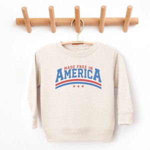 The Juniper Shop Made Free In America Toddler Sweatshirt - 1 of 4