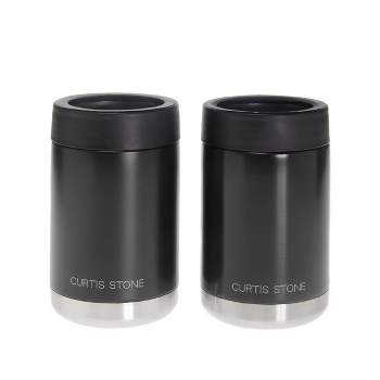 Curtis Stone Set of 2 12 oz. Double-Wall Insulated Coozies Refurbished