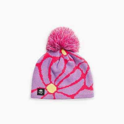 Turle Fur Adult Bloom Bloom Pom Winter Hat