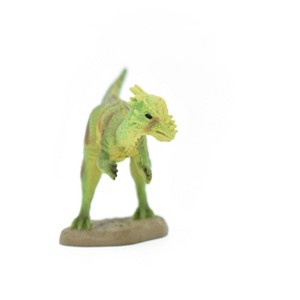 Collectible Wildlife Gifts | Pachycephalosaurus Dinosaur, Very Nice Plastic Replica   2"    F8120-B117 - 1 of 4